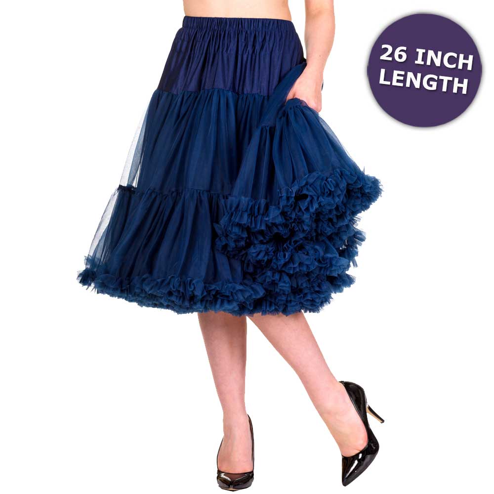 Dancing Days - Lifeforms Petticoat - 26 inch - Blue